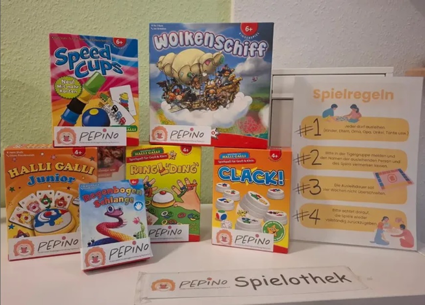 Neue Spiele für die Spielothek